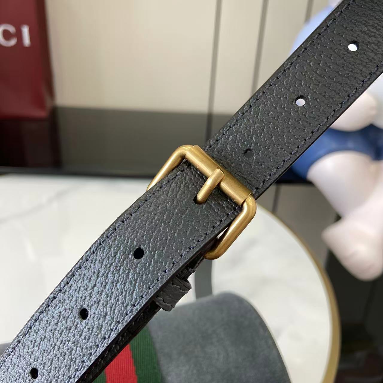 Gucci Ophidia Dark Grey Suede Mini Bag auto draft